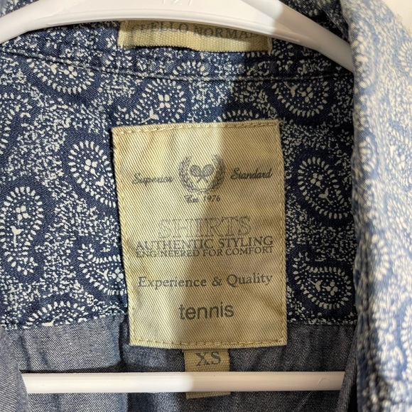 Paisley Long Sleeve Button Up - Picture 3 of 3